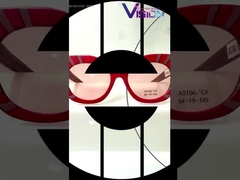 عینک آفتابی مدل AS104 شکل چشم مربع با قاب اسیتات برای زنان 100٪ محافظت از UV