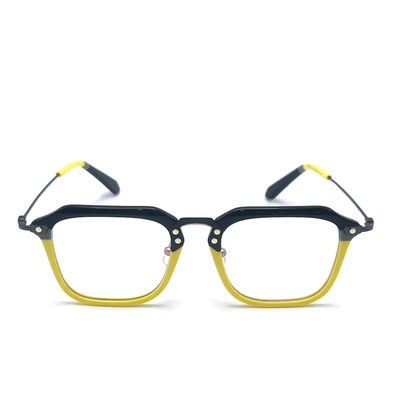 قیمت خوب BD124 فریم سفارشی رنگ آسیتات فریم فلزی با طول 142mm معبد آنلاین