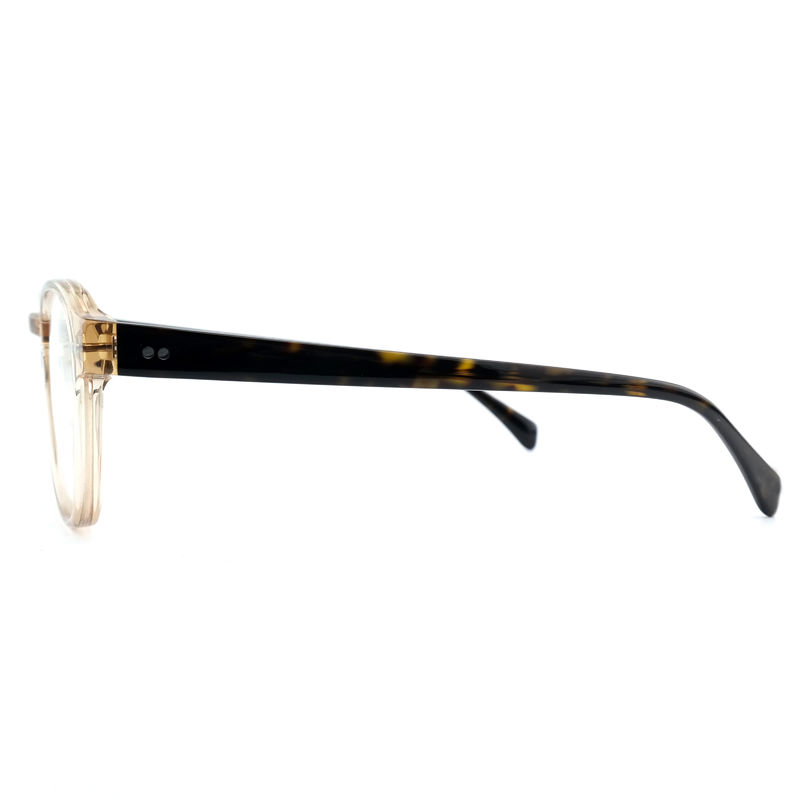 FP2616 فریم نوری آکتات مدرن Unisex Full Rim Round رنگ سفارشی