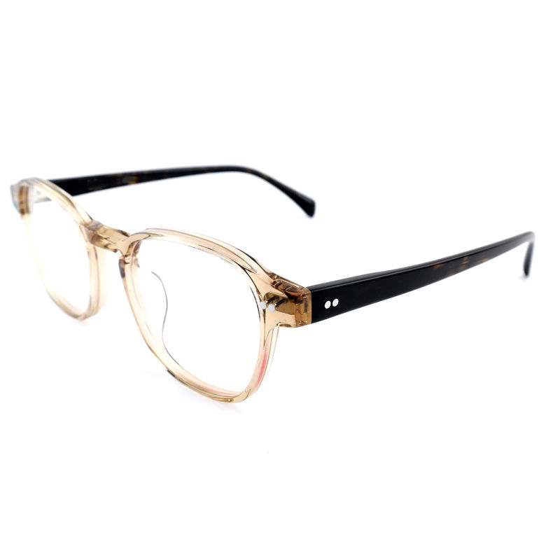 FP2616 فریم نوری آکتات مدرن Unisex Full Rim Round رنگ سفارشی