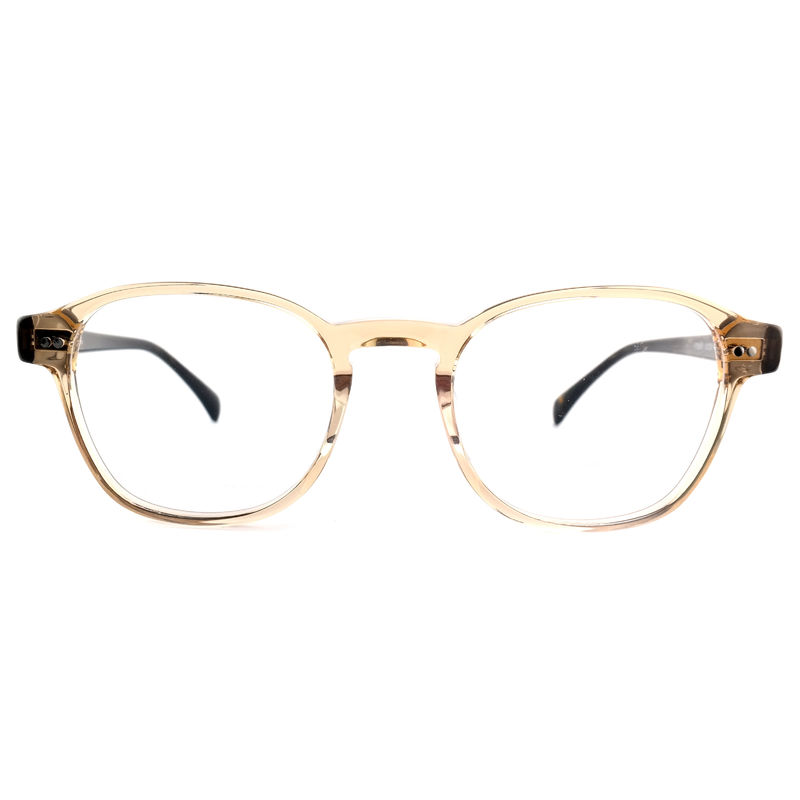 FP2616 فریم نوری آکتات مدرن Unisex Full Rim Round رنگ سفارشی