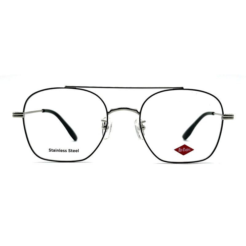 FM7112 مربع Unisex فریم فلزی نوری فولاد ضد زنگ اندازه 53-20-145