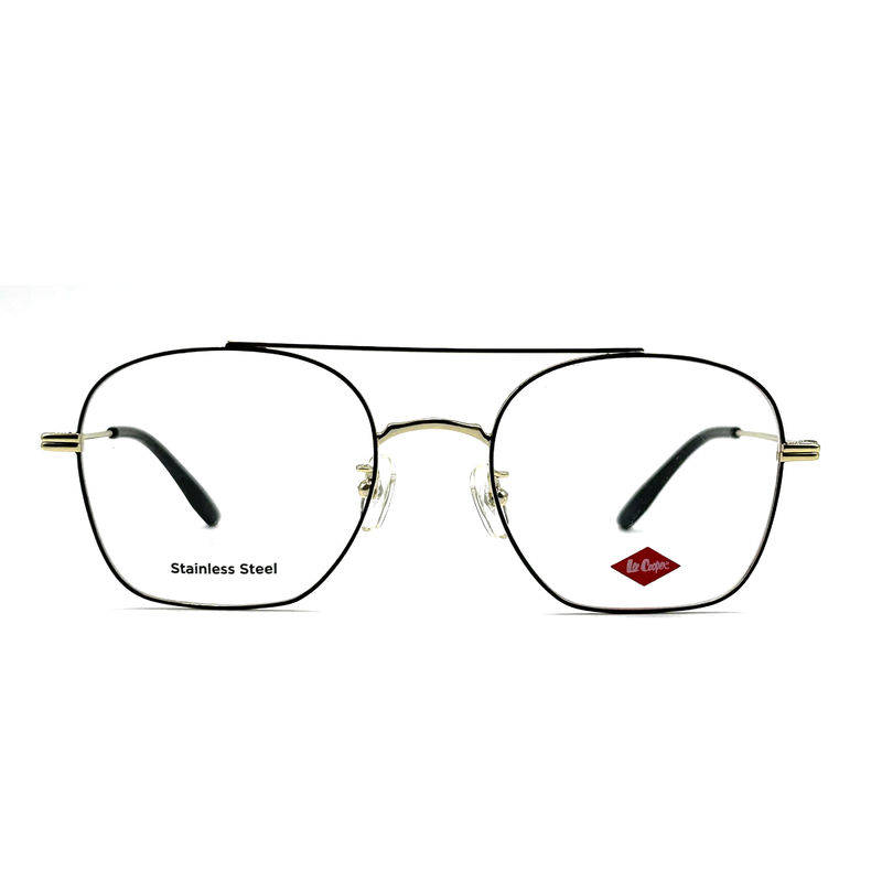 FM7112 مربع Unisex فریم فلزی نوری فولاد ضد زنگ اندازه 53-20-145