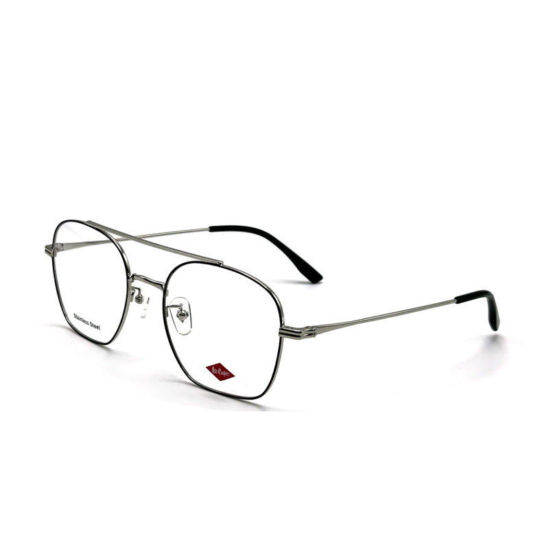 FM7112 مربع Unisex فریم فلزی نوری فولاد ضد زنگ اندازه 53-20-145