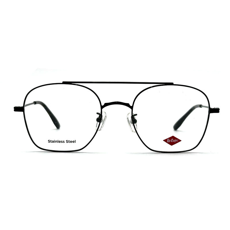 FM7112 مربع Unisex فریم فلزی نوری فولاد ضد زنگ اندازه 53-20-145