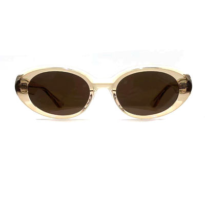 قیمت خوب عینک آفتابی فریم اسیتات شکل چشم بیضی مدرن و مدل کلاسیک فریم مدل مدل AS075، عینک آفتابی تولید کننده OEM / ODM آنلاین