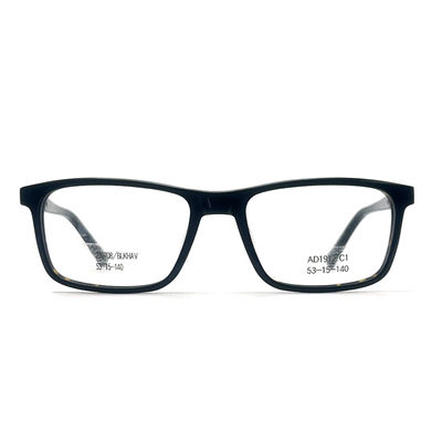 قیمت خوب AD191 Acetate Optical Frame Square Eyeshape تولید شده توسط Heng Yang Optical آنلاین